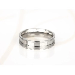 ANILLO ACERO LINEA MATE LISO