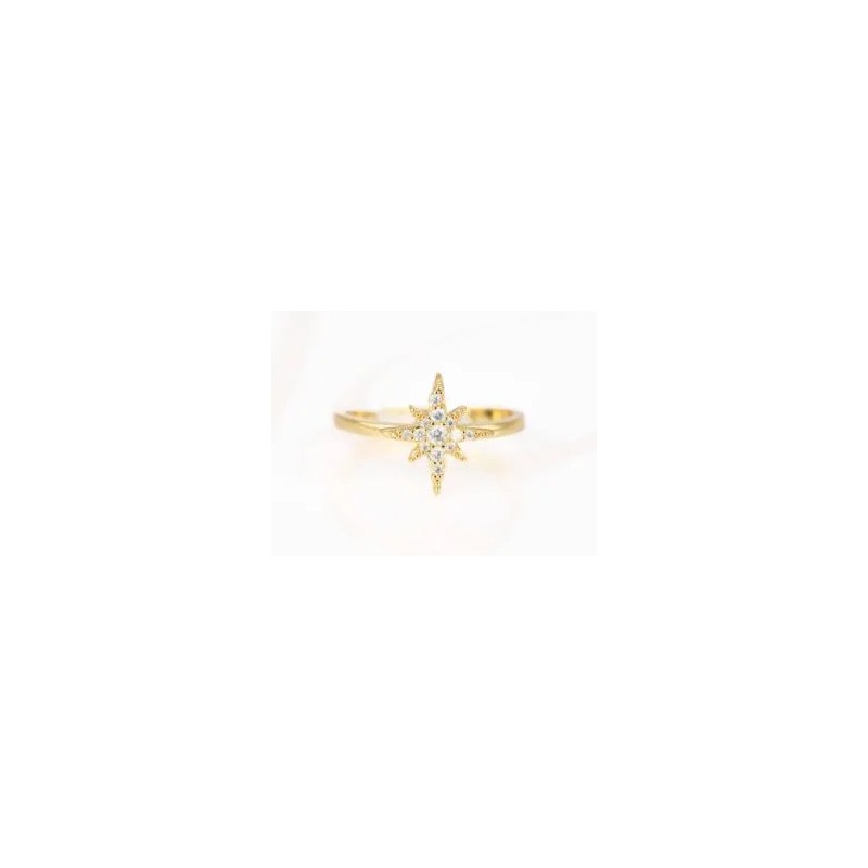 ANILLO BISUTERIA ESTRELLA ZIRCONIA