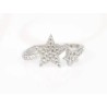 ANILLO BISUTERIA ESTRELLAS BLANCAS ZIRCONIA