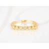 ANILLO BISUTERIA ESTRELLAS BLANCAS ZIRCONIA