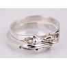 ANILLO DE PLATA DOBLE PAREJA
