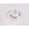 ANILLO DE PLATA GATO