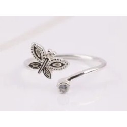 ANILLO DE PLATA MARIPOSA