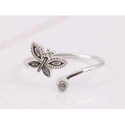 ANILLO DE PLATA MARIPOSA