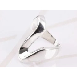 ANILLO DE PLATA ONDA