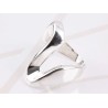 ANILLO DE PLATA ONDA