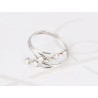 ANILLO PLATA CRUZADO TRIPLE BOLA