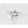 ANILLO PLATA DOBLE MOÑO ZIRCONIA