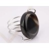 ANILLO PLATA ESPIRAL  PIEDRA AG