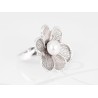 ANILLO PLATA FLOR ABIERTA PERLA