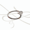 ANILLO PLATA LISO TORNILLO