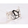 ANILLO PLATA MARIPOSA MULTIPLE LISO