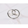 ANILLO PLATA NUDO LISO