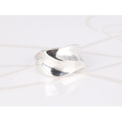 ANILLO PLATA OLA LISO