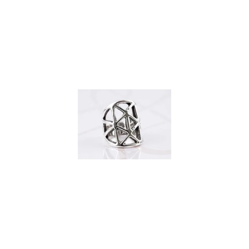 ANILLO PLATA PANEL ELECTROFORMADO