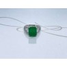 ANILLO PLATA RODIZADA DOBLE BANDA TOURMALINA