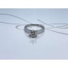 ANILLO PLATA RODIZADA MOISSANITE SOLITARIO