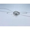 ANILLO PLATA RODIZADA MOISSANITE AJUSTABLE