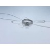 ANILLO PLATA RODIZADA MOISSANITE AJUSTABLE