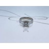 ANILLO PLATA RODIZADA SOLITARIO CUATRO UÑAS