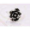 ANILLO PLATA ROSA PAVONADO