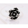 ANILLO PLATA ROSA PAVONADO