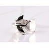 ANILLO PLATA TULIPAN LISO