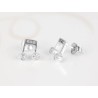 BROQUEL PLATA NOTA MUSICAL ZIRCONIA