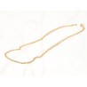 CADENA ORO LAMINADO GRANDE LISA CORDON