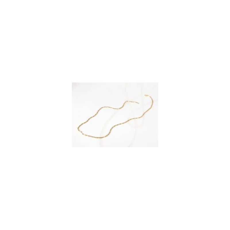 CADENA ORO LAMINADO MEDIANA ALTERNA BARBADA