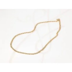 CADENA ORO LAMINADO MEDIANA LISA ANCLA