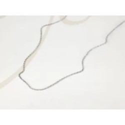 CADENA PLATA DIAMANTADA GUCCI