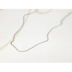 CADENA PLATA DIAMANTADA GUCCI