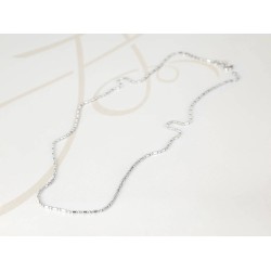 CADENA PLATA DIAMANTADA POPOTILLO
