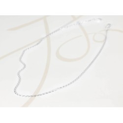 CADENA PLATA LISA BILBAO