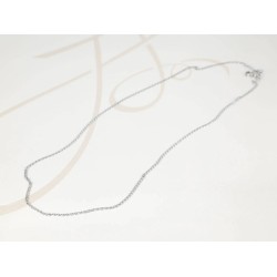 CADENA PLATA LISA GUCCI