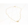 COLLAR CON DIJE ACERO CORAZON BOMBACHO CADENA