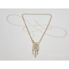 COLLAR CON DIJE ATRAPA SUEÑOS FLORENTINO ORO 10K