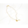 COLLAR CON DIJE BISUTERIA CANDADO K CADENA
