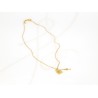 COLLAR CON DIJE BISUTERIA CANDADO K CADENA