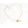 COLLAR CON DIJE BISUTERIA CANDADO M CADENA