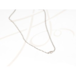 COLLAR CON DIJE BISUTERIA CANDADO ZIRCONIAS CADENA