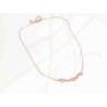 COLLAR CON DIJE BISUTERIA CORAZONES BLANCOS CADENA