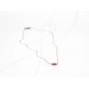 COLLAR CON DIJE BISUTERIA LABIOS ROJOS CADENA