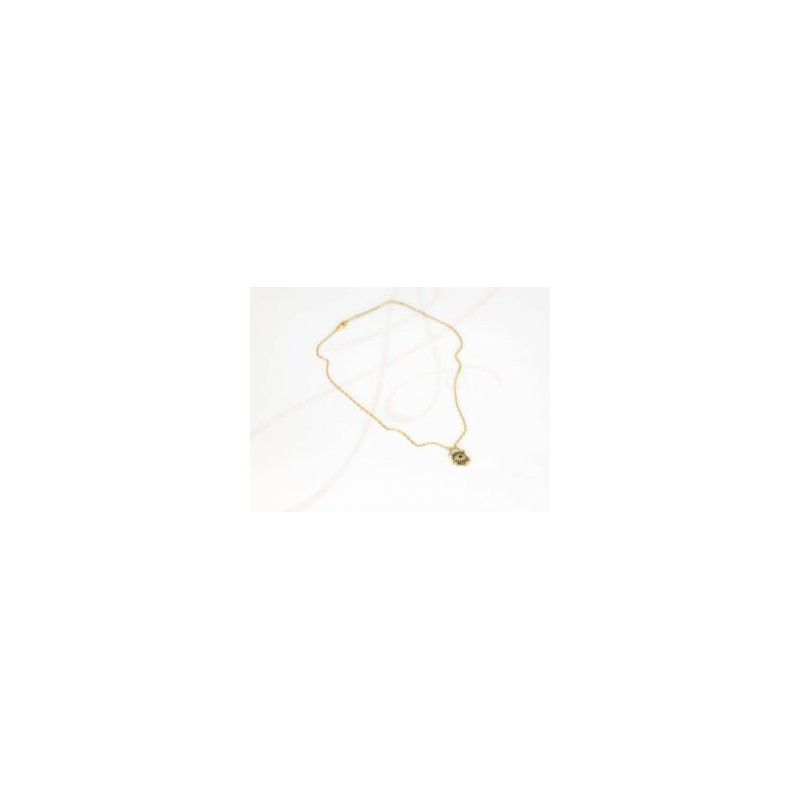 COLLAR CON DIJE BISUTERIA OJO CANDADO CADENA