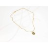 COLLAR CON DIJE BISUTERIA OJO CANDADO CADENA