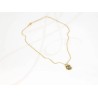 COLLAR CON DIJE BISUTERIA OJO CANDADO CADENA