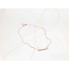 COLLAR CON DIJE BISUTERIA RECTANGULO ZIRCONIAS CADENA