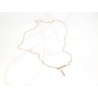 COLLAR CON DIJE BISUTERIA RECTANGULOS AJUSTABLES CADENA