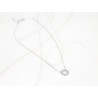 COLLAR CON DIJE BISUTERIA TREBOL ZIRCONIAS CADENA